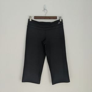 ADIDAS ClimaLite Cropped Pants, Black, S